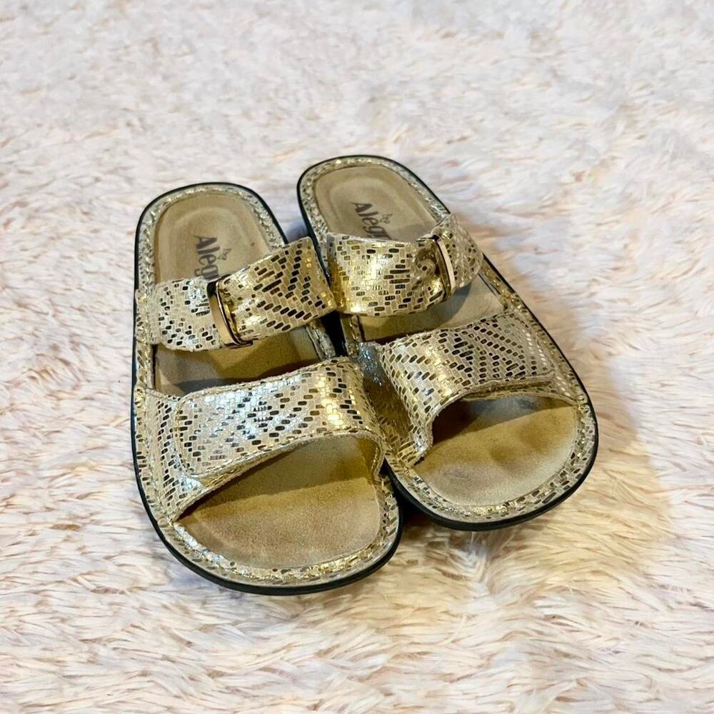 Alegria Karmen Gold Dazzler Goddess Boho Earthy Festival Fairy Leather‎ Sandals